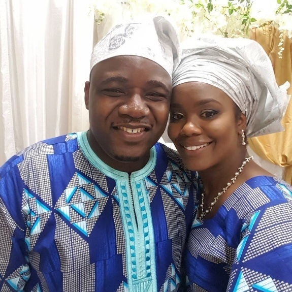 Doctor Akinwande and her husband